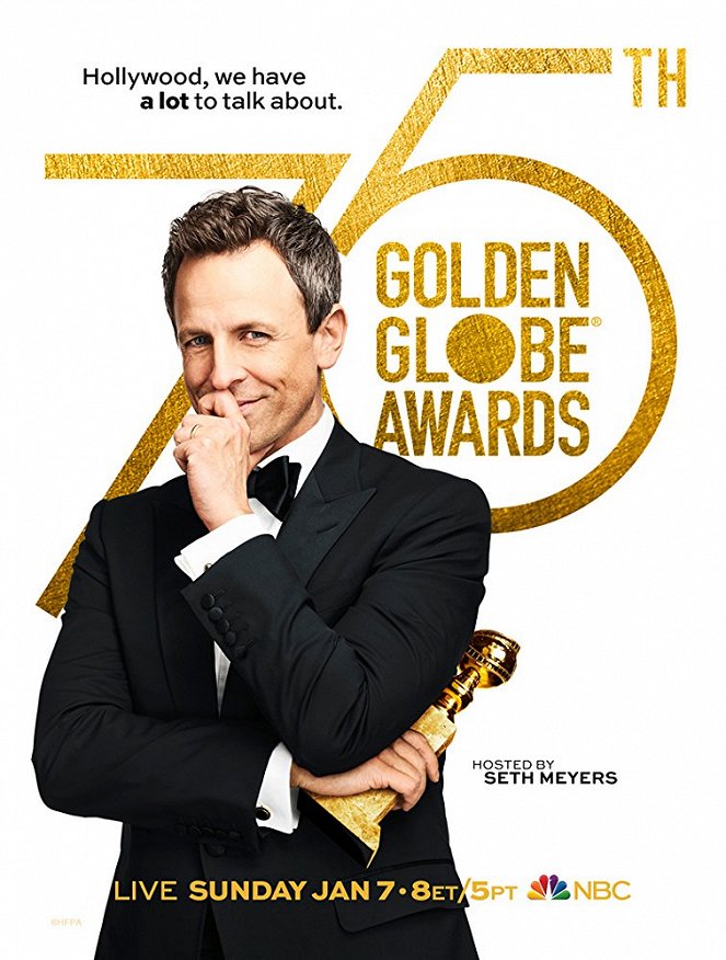 The 75th Golden Globe Awards - Carteles