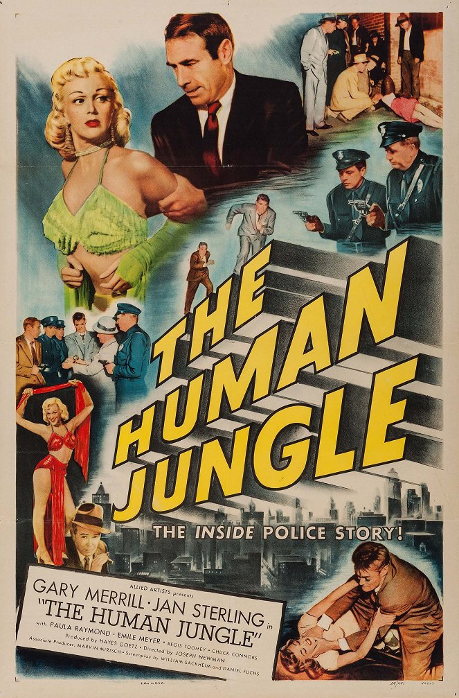 The Human Jungle - Posters