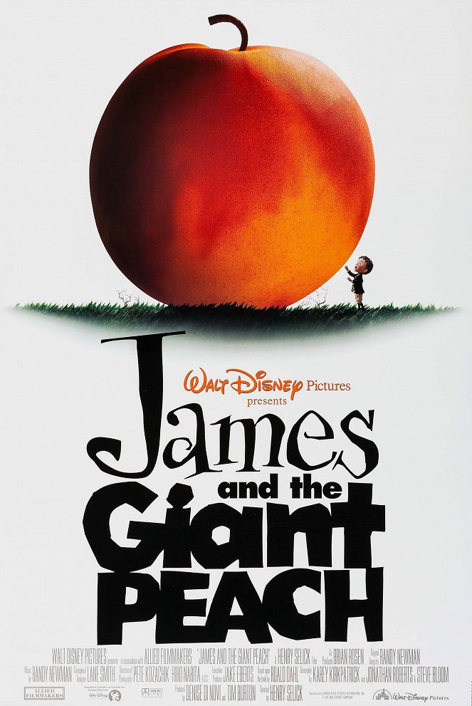James e o Pêssego Gigante - Cartazes