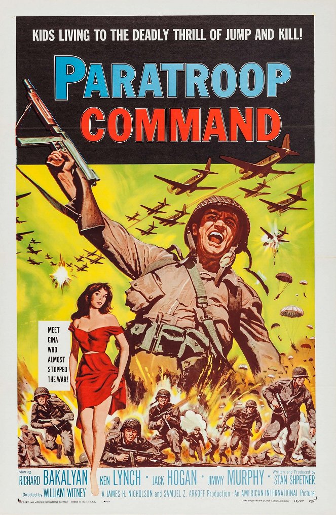 Paratroop Command - Affiches