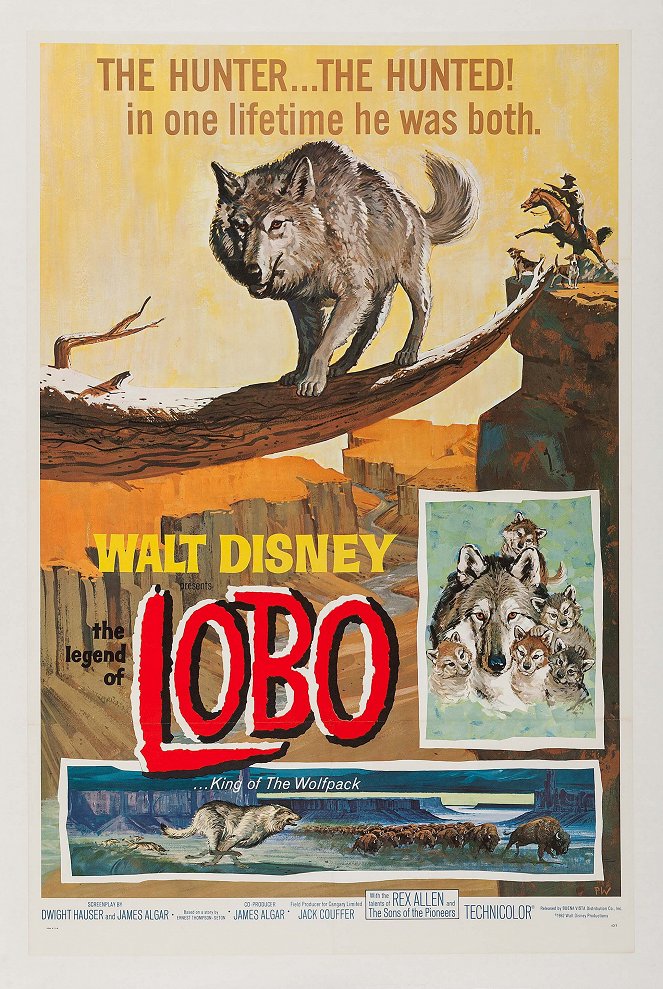 La Légende de Lobo - Affiches