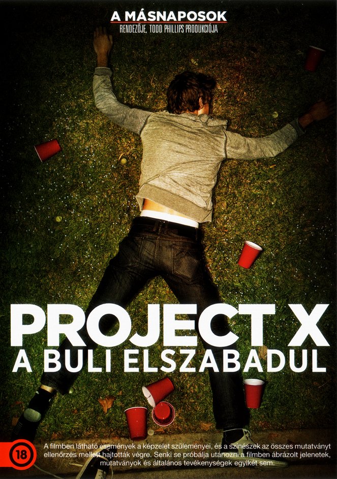 Project X - A buli elszabadul - Plakátok