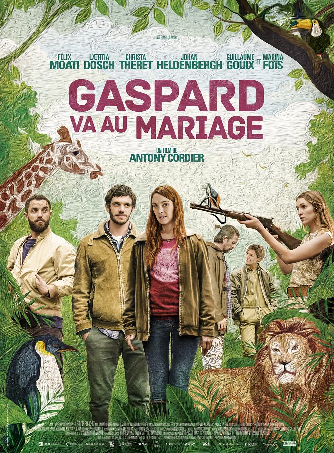 Gaspard va au mariage - Plakate