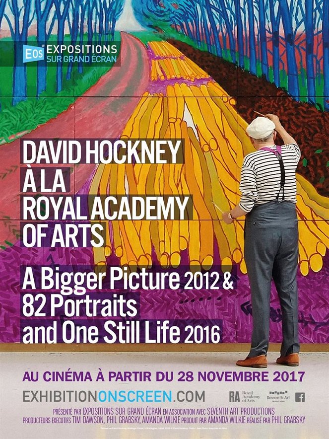 David Hockney à la Royal Academy of Arts - Affiches