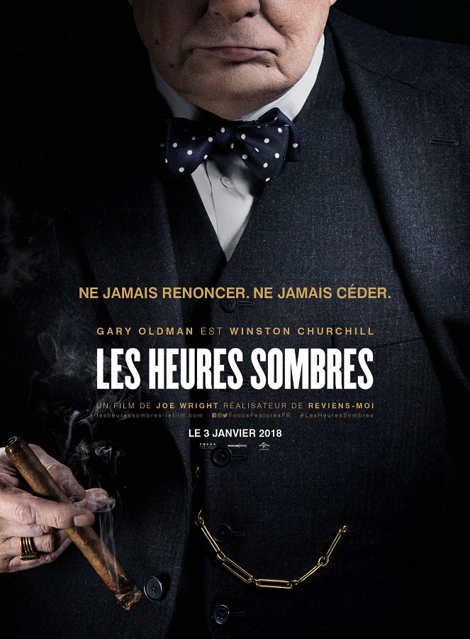 Les Heures sombres - Affiches