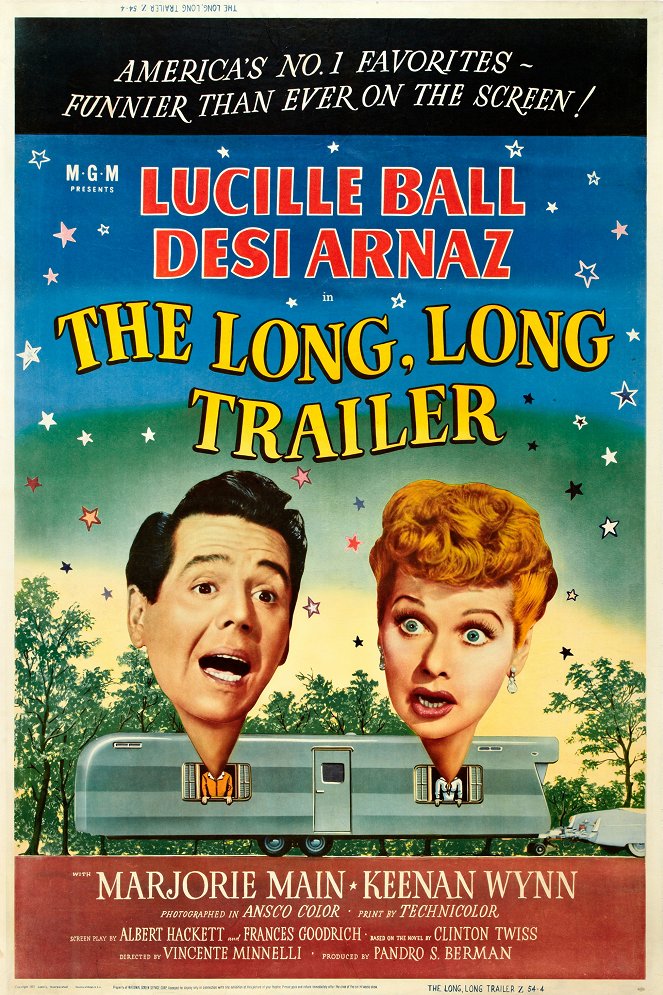 The Long, Long Trailer - Posters