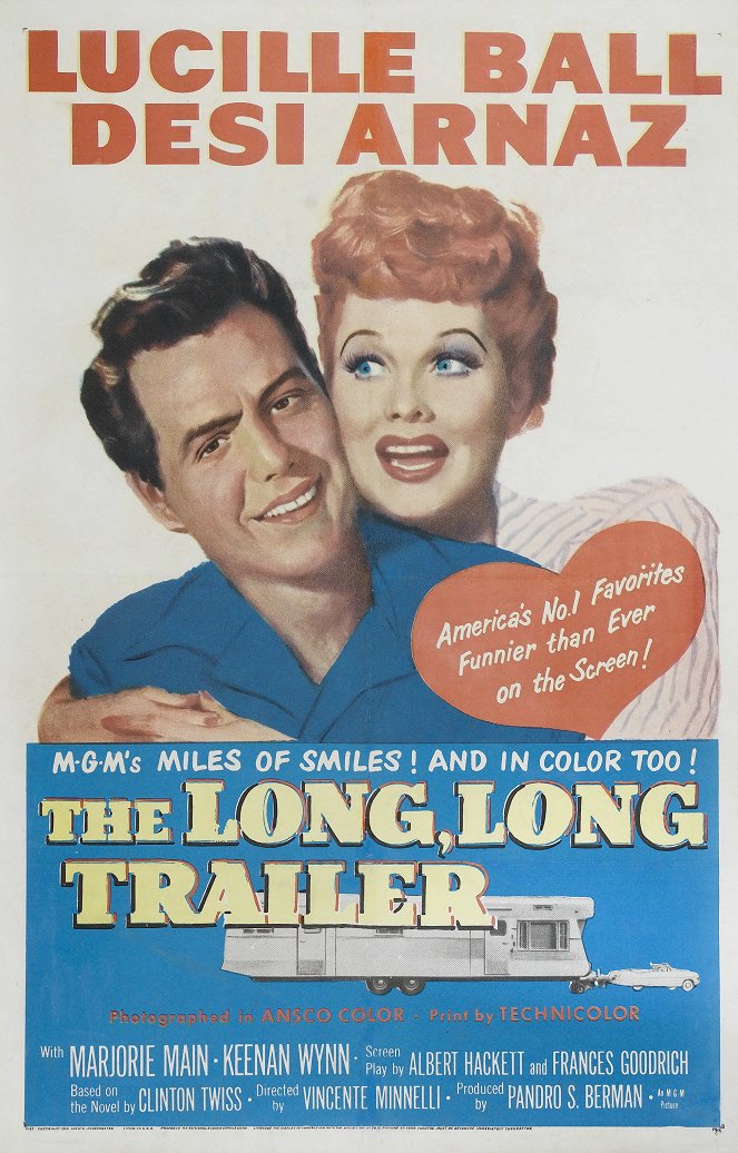 The Long, Long Trailer - Cartazes