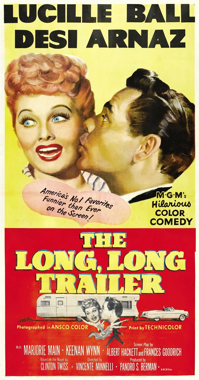 The Long, Long Trailer - Plagáty
