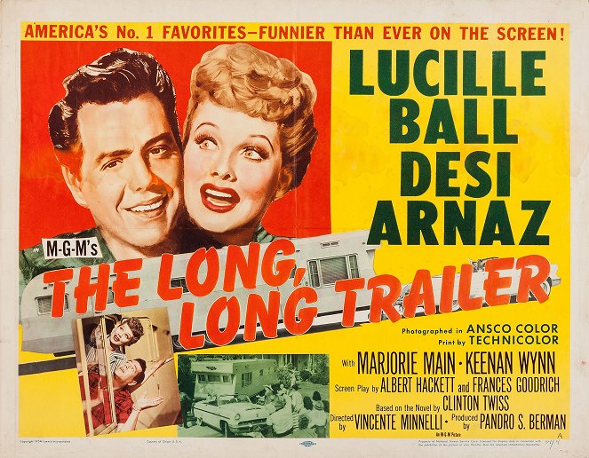 The Long, Long Trailer - Plagáty
