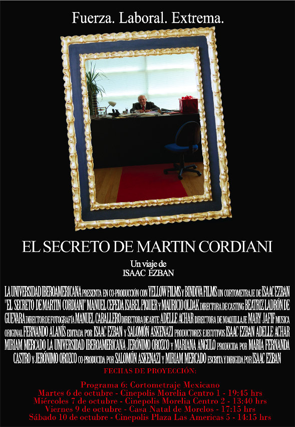 El secreto de Martín Cordiani - Carteles