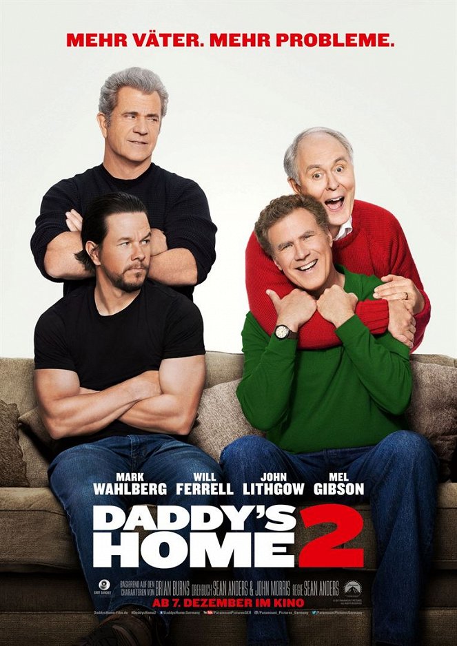 Daddy’s Home 2 - Mehr Väter, mehr Probleme - Plakate
