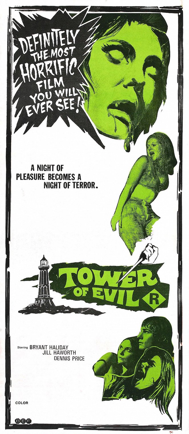 Tower of Evil - Posters