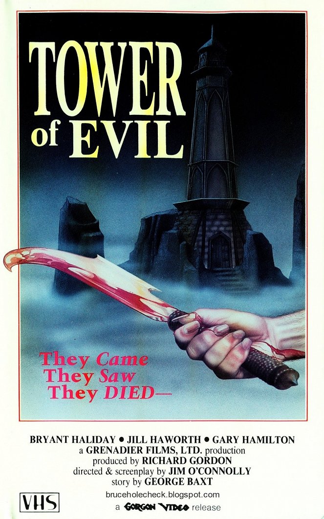 Tower of Evil - Carteles