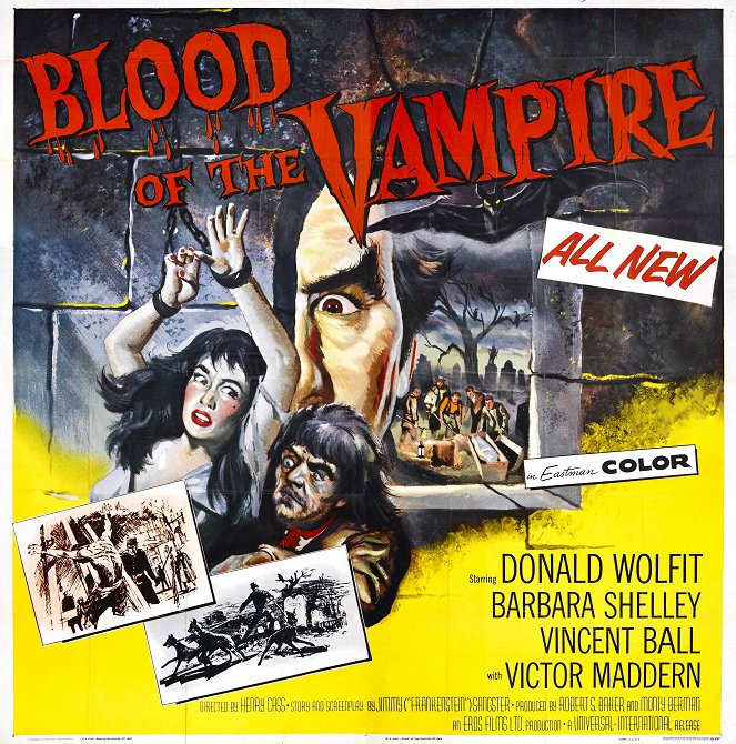 Blood of the Vampire - Posters