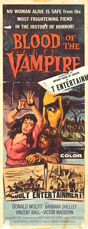 Blood of the Vampire - Posters