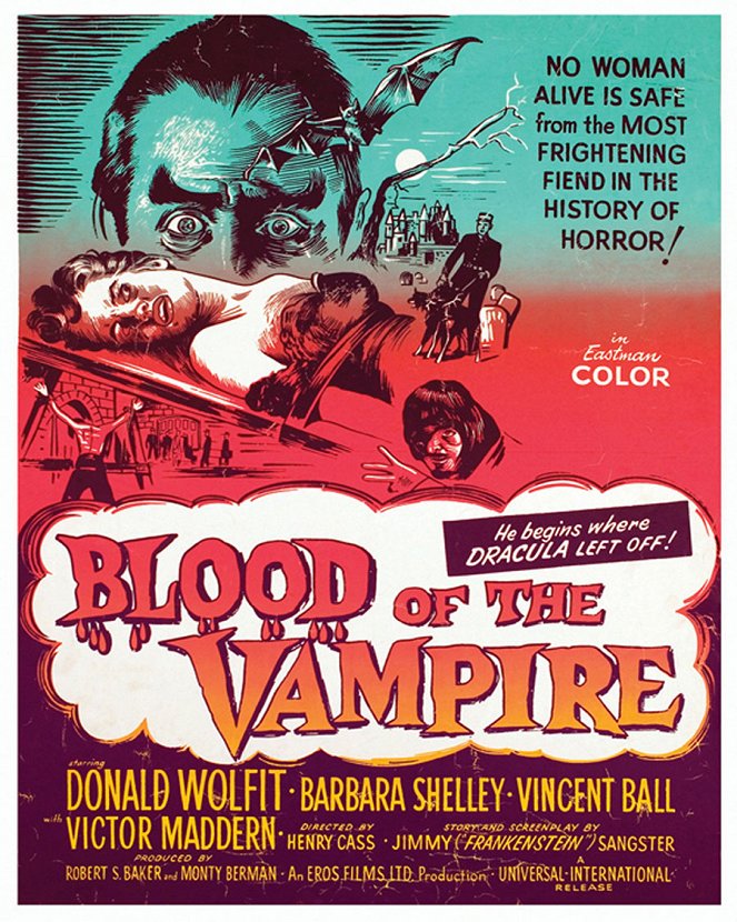 Blood of the Vampire - Posters