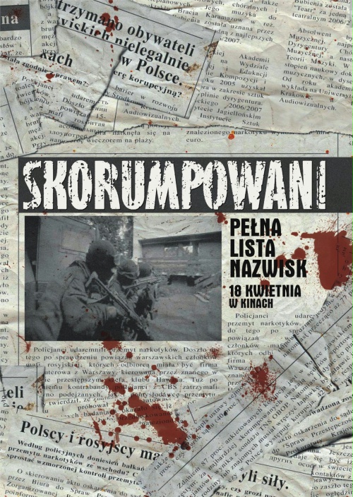 Skorumpowani - Plakáty