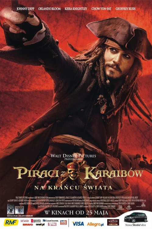Piraci z Karaibów: Na krańcu świata - Plakaty