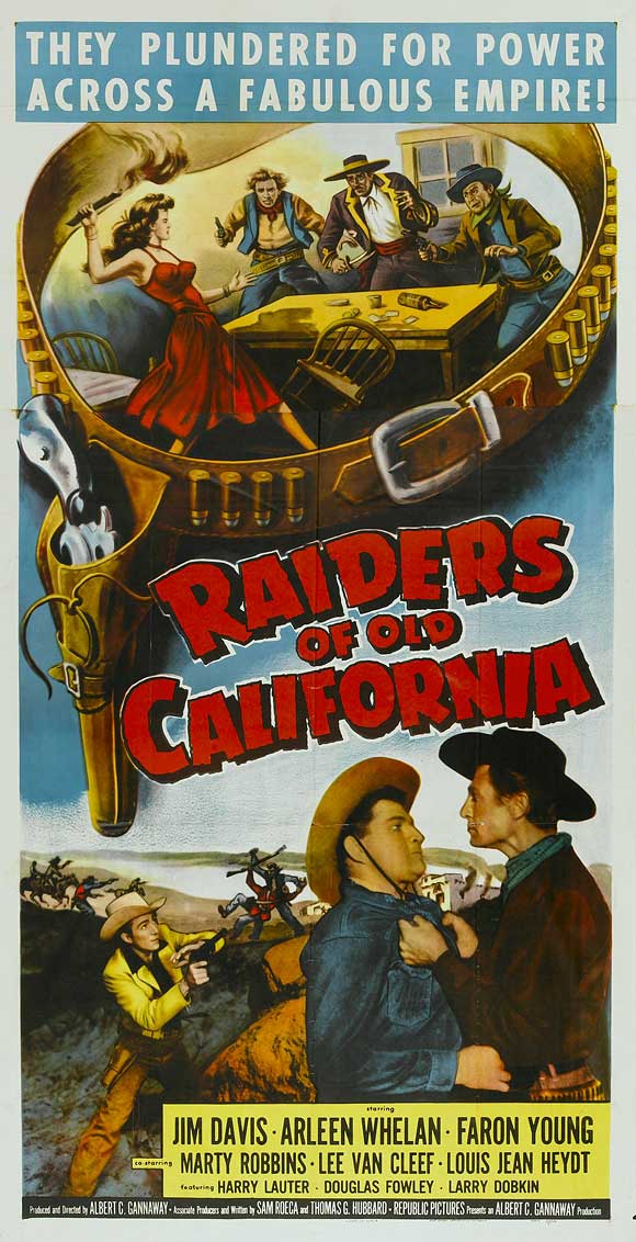 Raiders of Old California - Plagáty