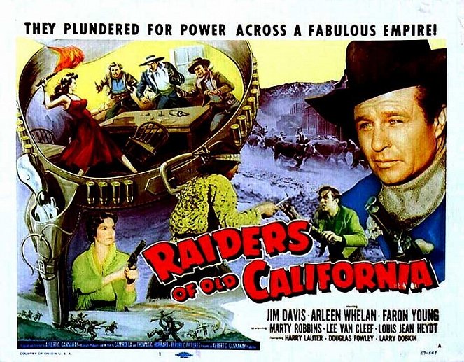 Raiders of Old California - Julisteet