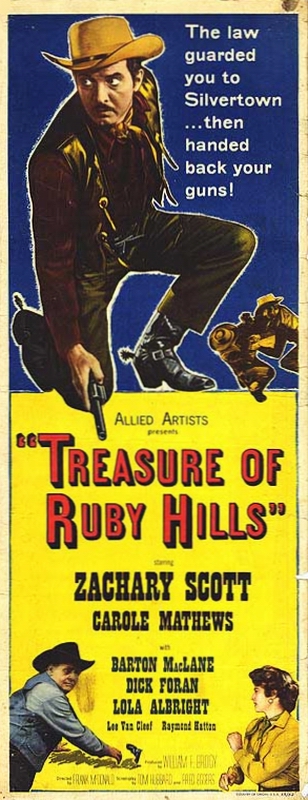 Treasure of Ruby Hills - Cartazes