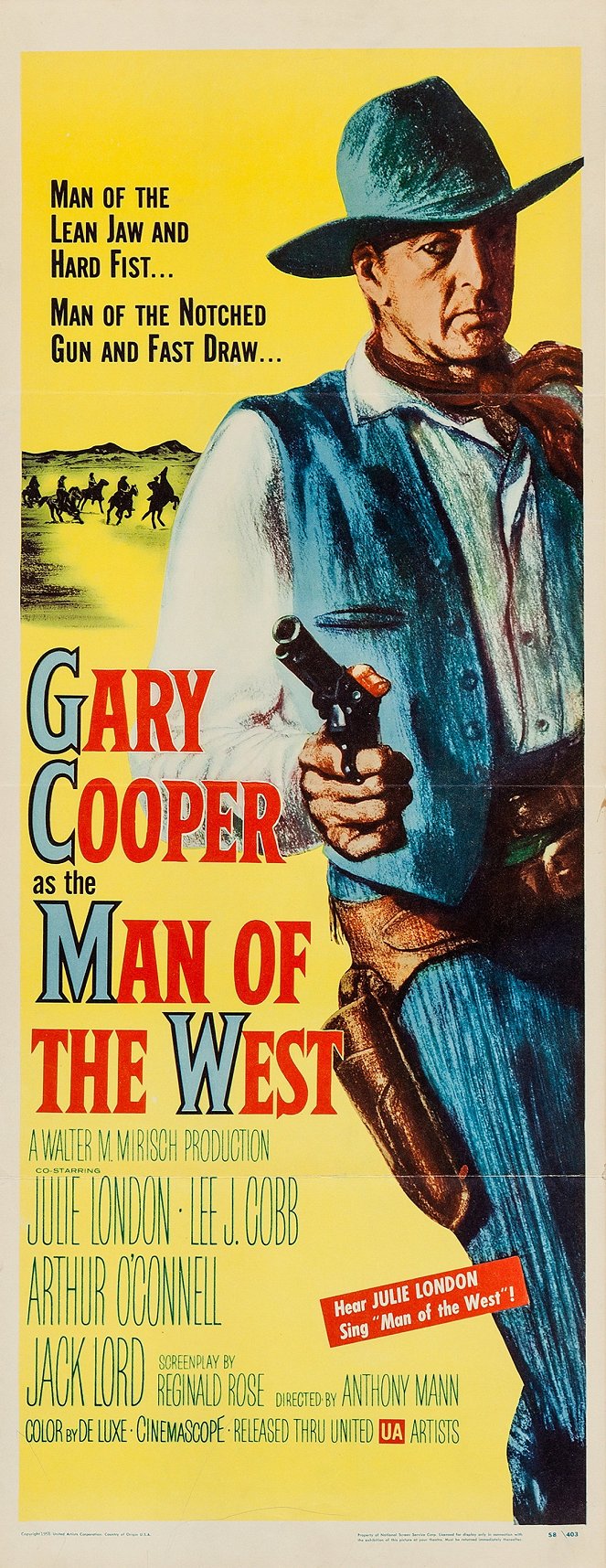 Człowiek z zachodu - Plakaty