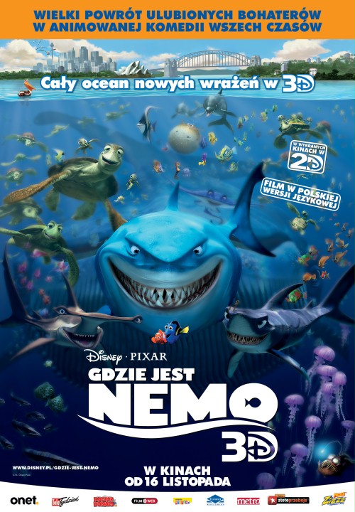 Gdzie jest Nemo - Plakaty