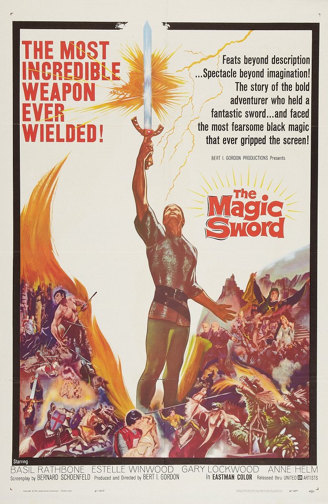 Magický meč - Plakáty