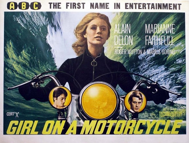 The Girl on a Motorcycle - Julisteet