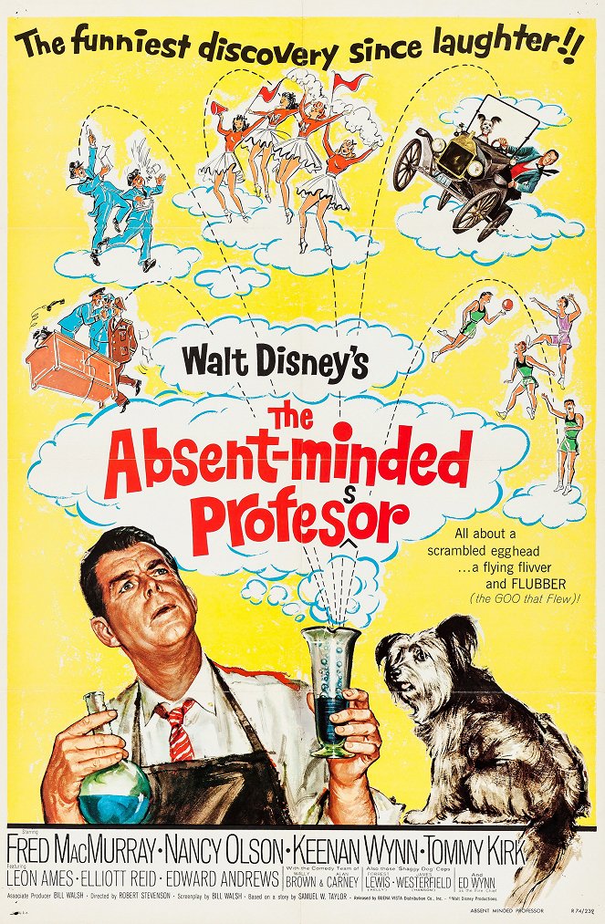 The Absent Minded Professor - Plakátok
