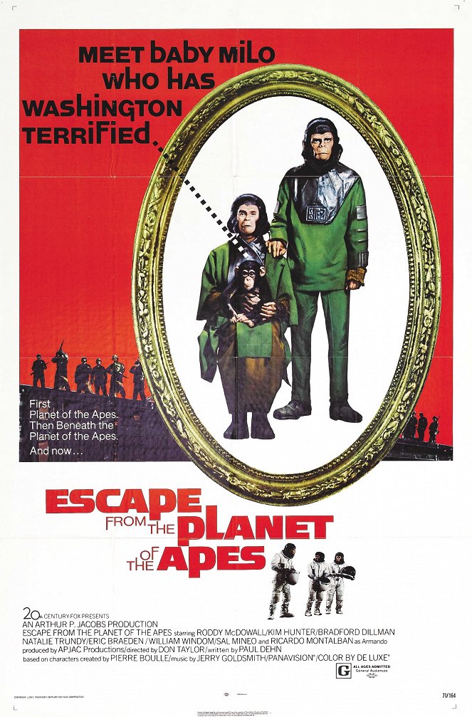 Escape from the Planet of the Apes - Plakaty