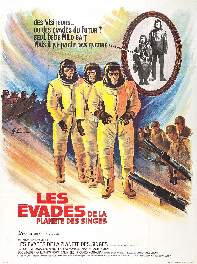 Les Évadés de la planète des singes - Affiches