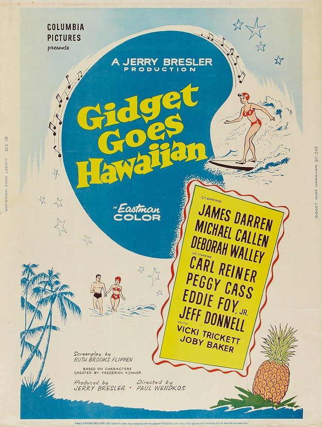 Gidget Goes Hawaiian - Plakaty