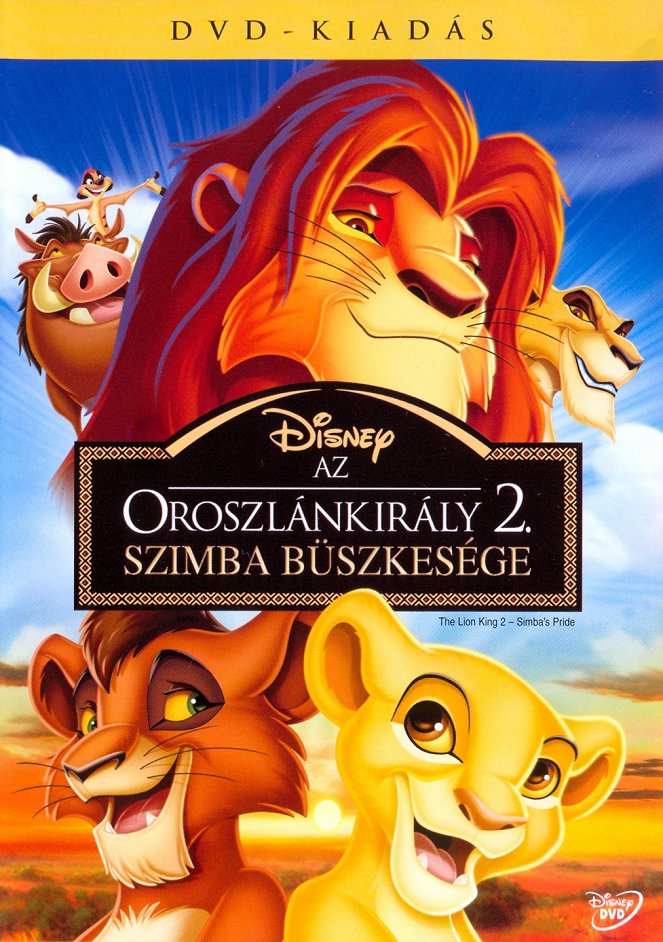 Az oroszlánkirály 2. - Simba Büszkesége - Plakátok