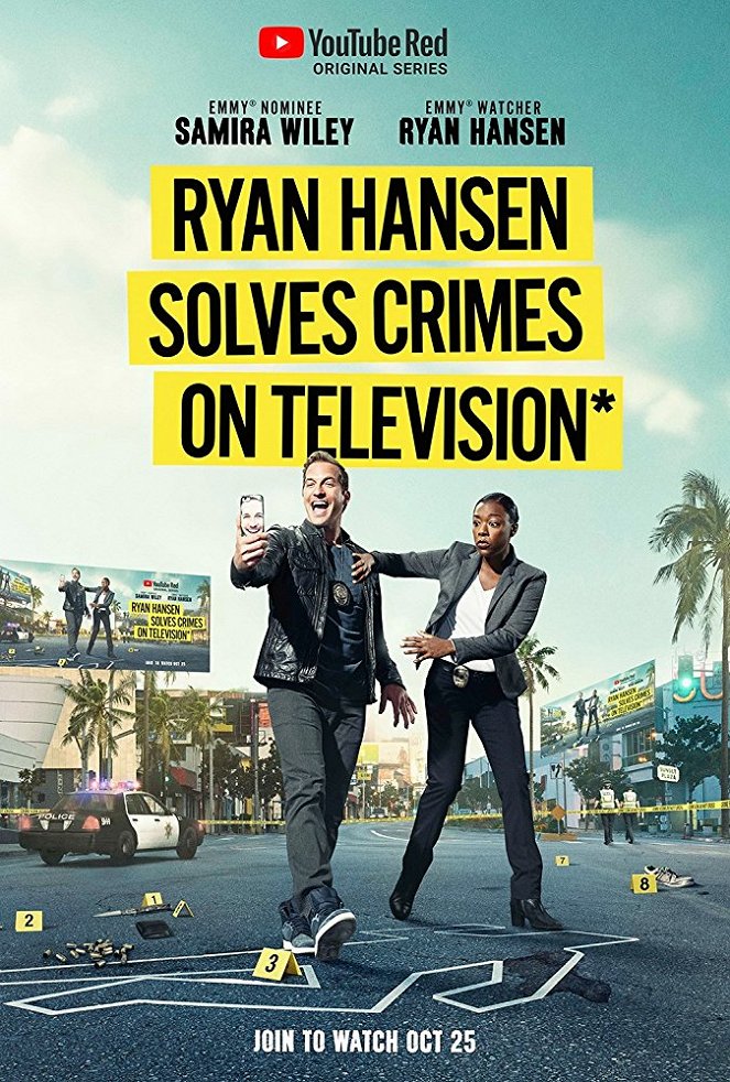Ryan Hansen Solves Crimes on Television - Plakate