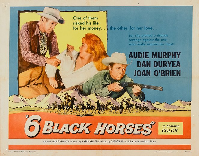 Six Black Horses - Cartazes
