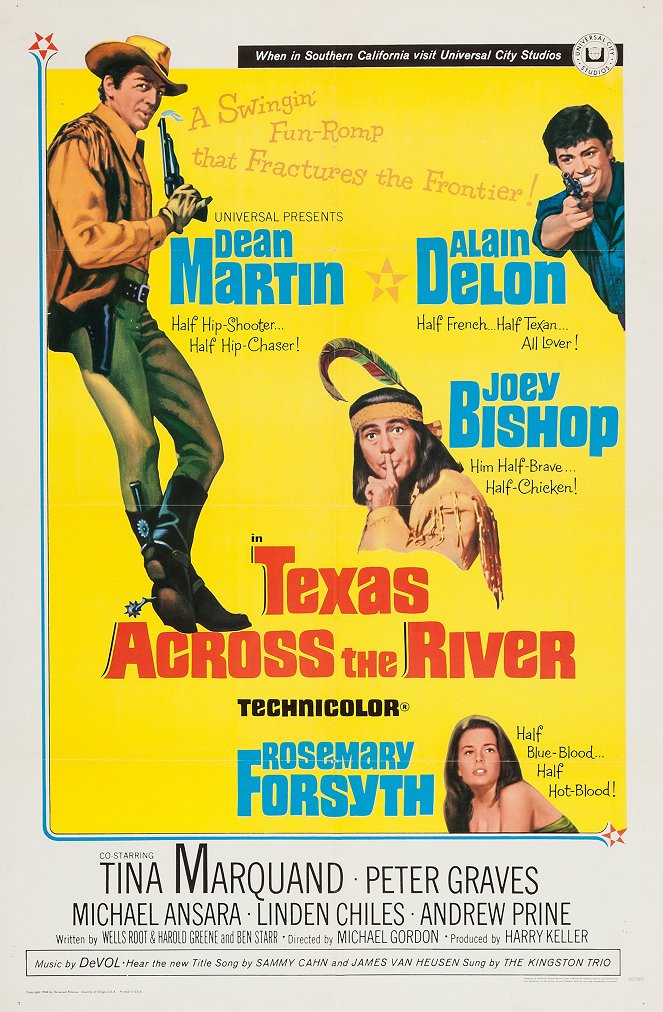 Za řekou je Texas - Plakáty