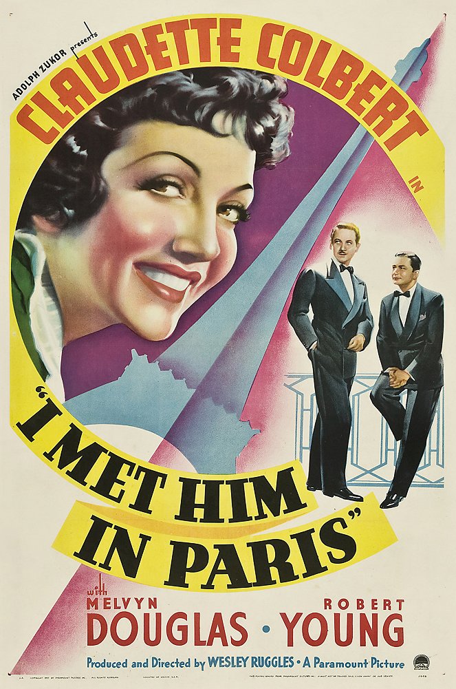 I Met Him in Paris - Carteles