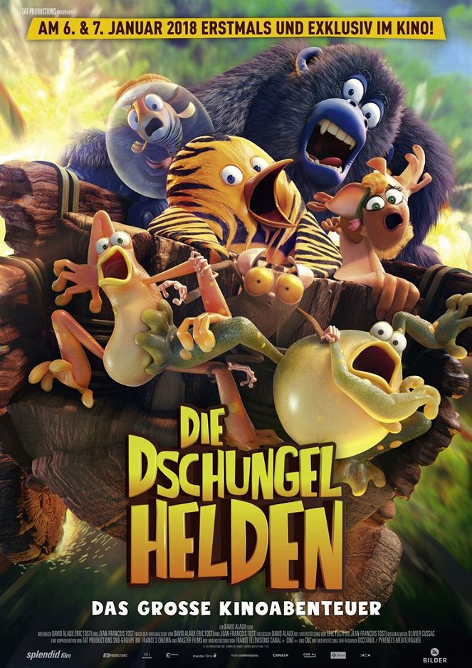 Die Dschungelhelden - Das große Kinoabenteuer - Plakate