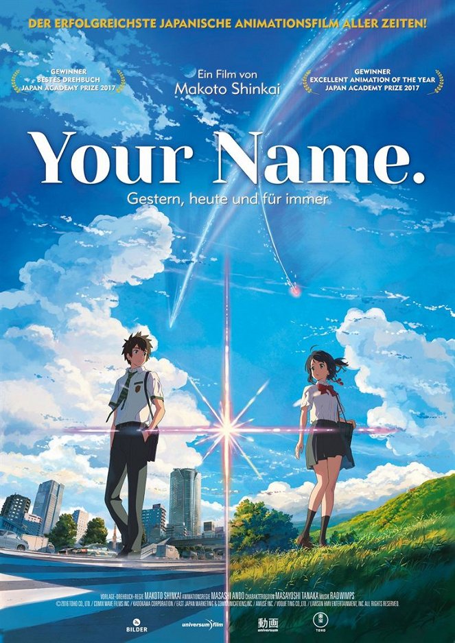Your Name. - Gestern, heute und für immer - Plakate