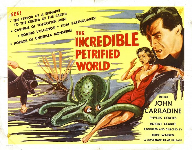 The Incredible Petrified World - Carteles