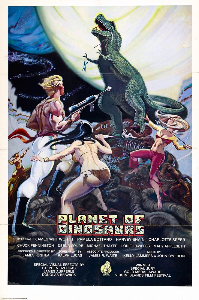 El planeta de los dinosaurios - Carteles