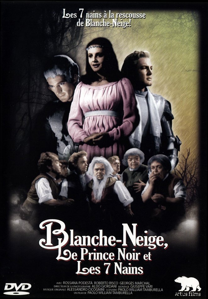 Blanche-Neige, le prince noir et les sept nains - Affiches