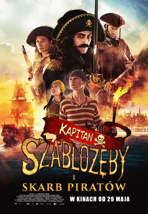 Kapitan Szablozęby i skarb piratów - Plakaty