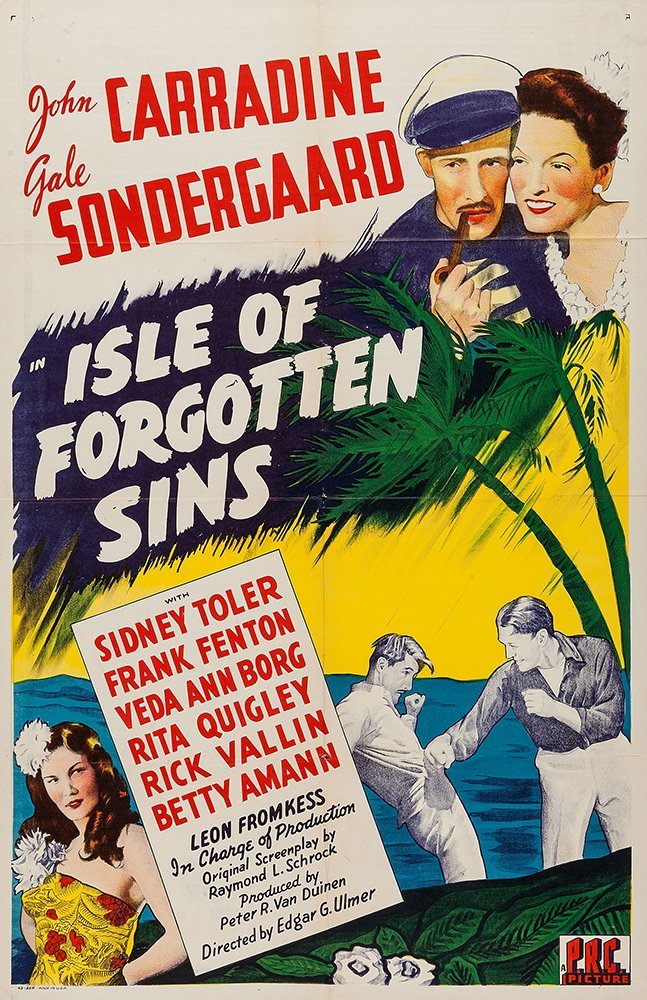 Isle of Forgotten Sins - Cartazes