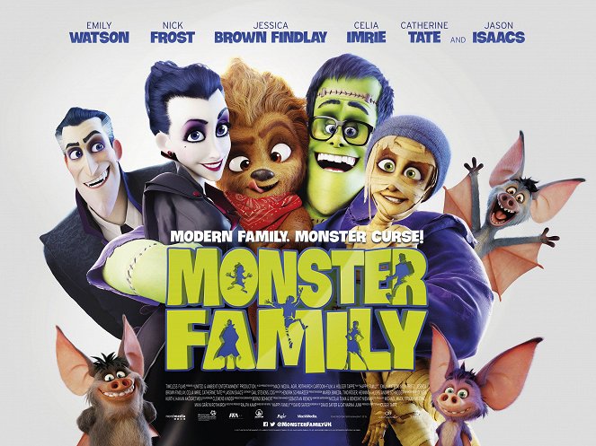 Monster Family : Les origines - Affiches
