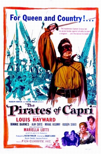 El pirata de Capri - Carteles