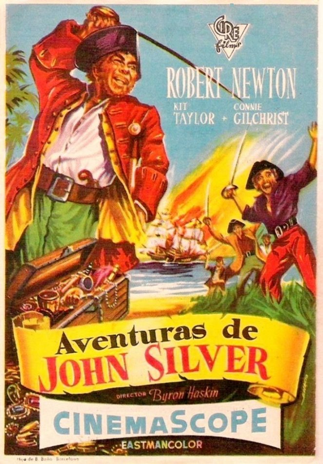 Aventuras de John Silver - Carteles