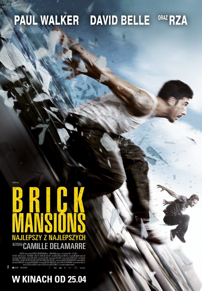 Brick Mansions. Najlepszy z najlepszych - Plakaty