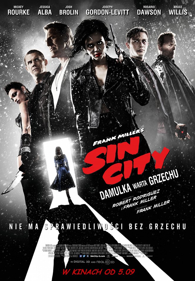 Sin City: Damulka warta grzechu - Plakaty